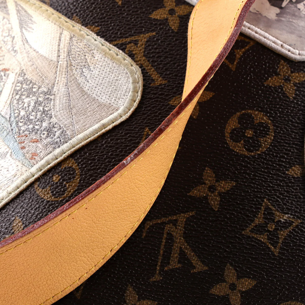 Cindy Sherman Camera Messenger Bag Patch Embellished Monogram Canvas - Deep Luxury