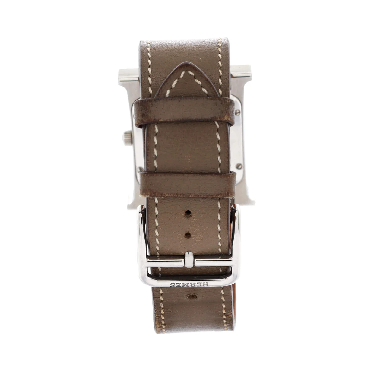 Heure H Quartz Watch Stainless Steel and Leather 26 - Deep Luxury