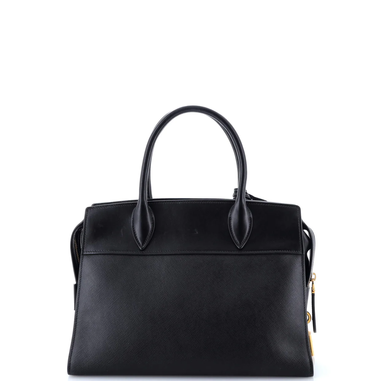 Esplanade Tote Saffiano with City Calf Medium - Deep Luxury