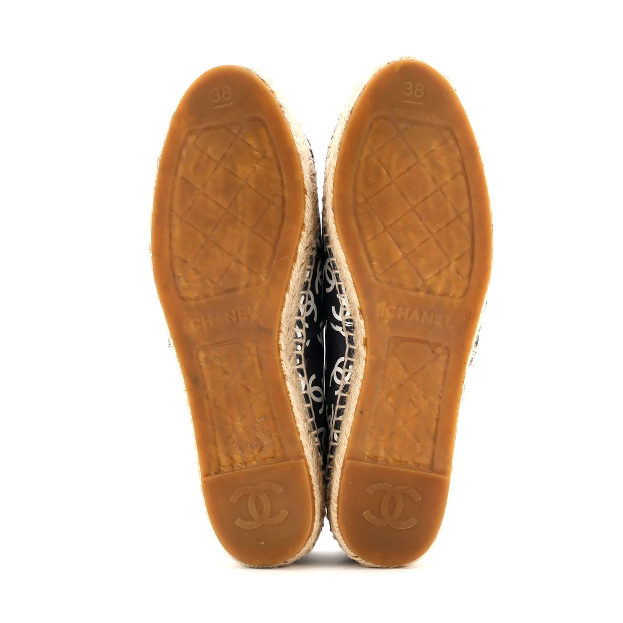 Women's All Over CC Cap Toe Espadrilles Printed Leather - Deep Luxury