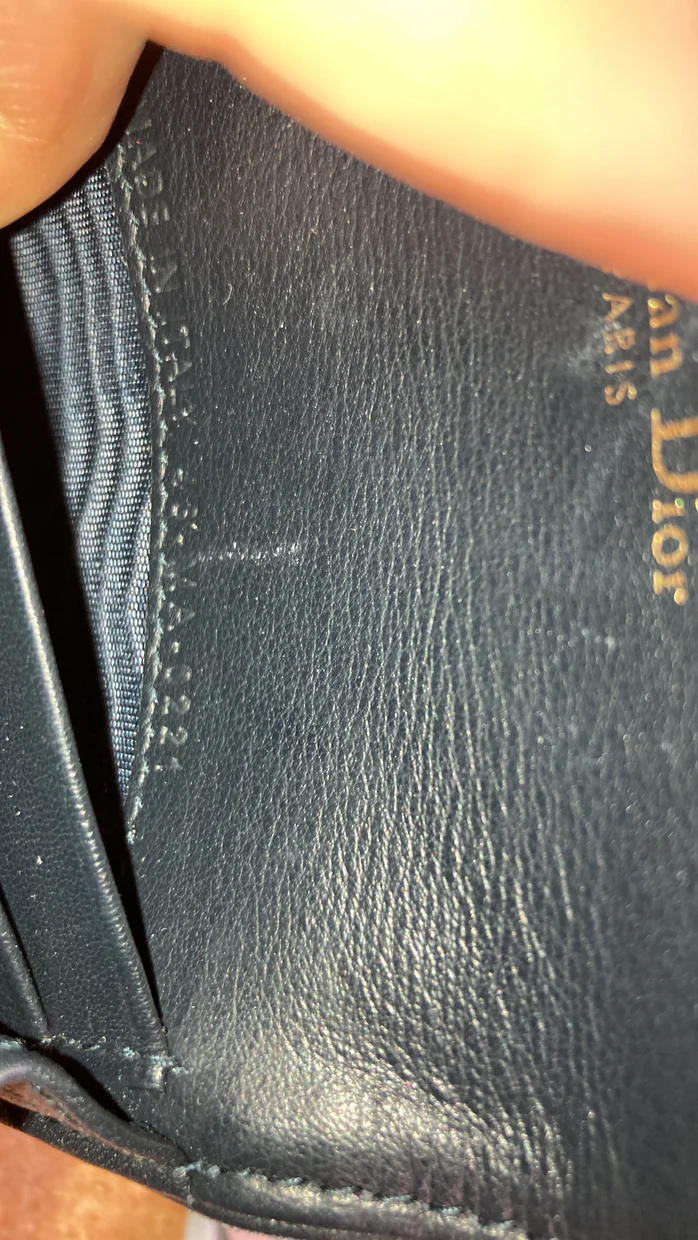 Saddle Card Case Oblique Canvas - Deep Luxury