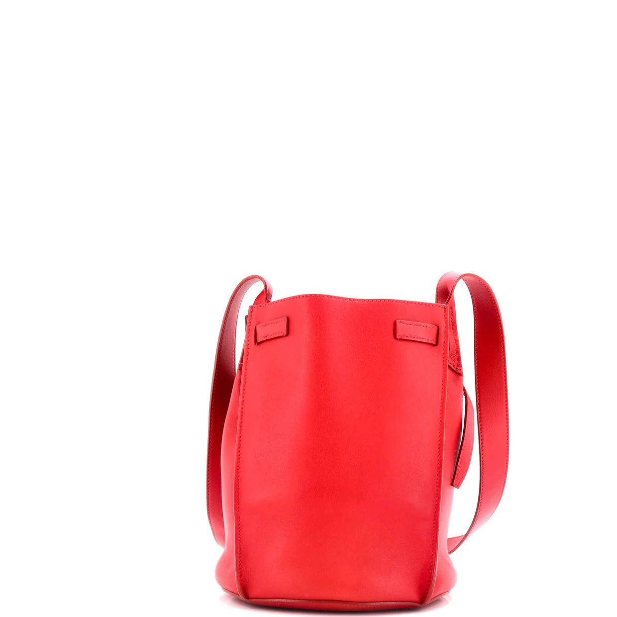 Long Strap Big Bag Bucket Leather - Deep Luxury