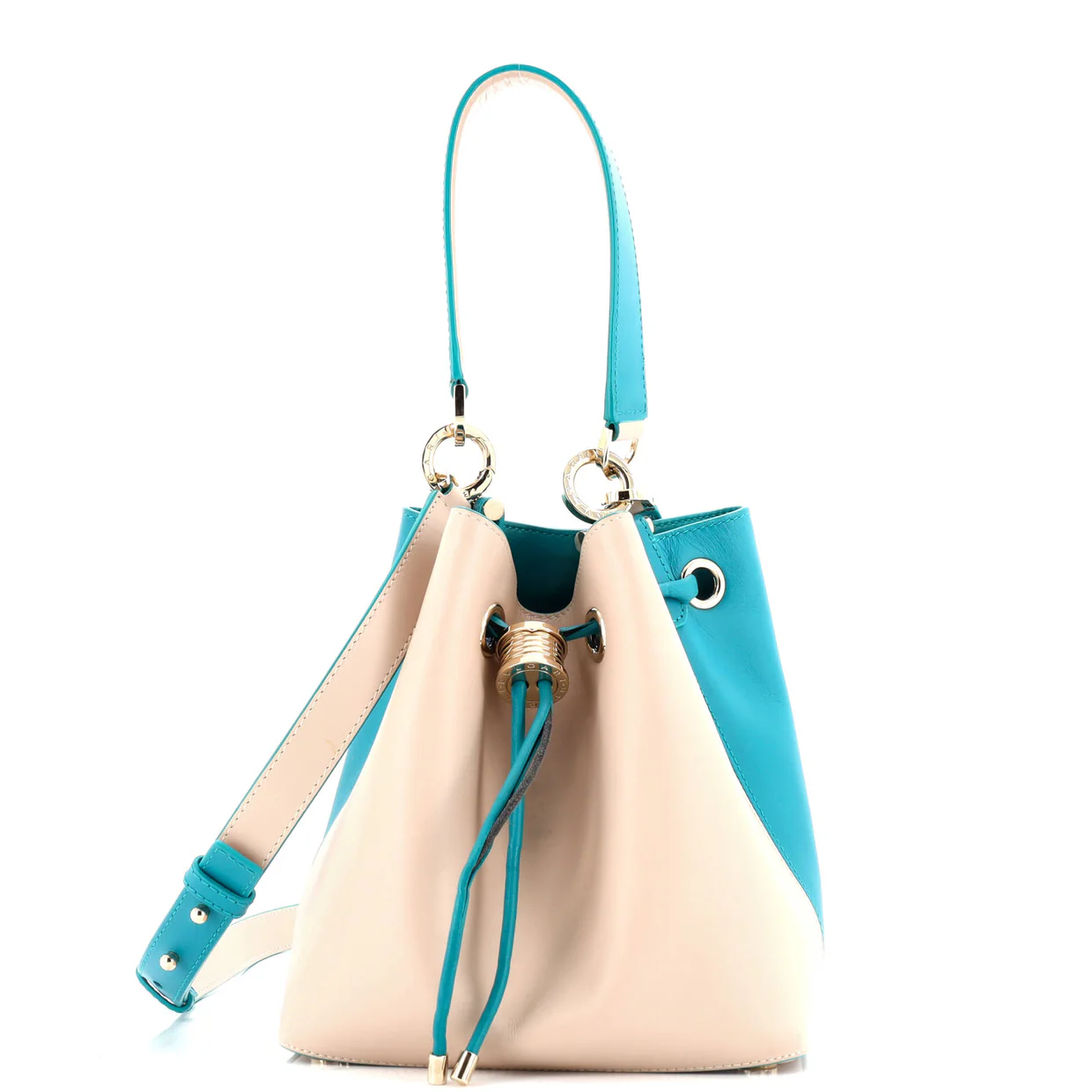B.Zero1 Bucket Bag Leather - Deep Luxury