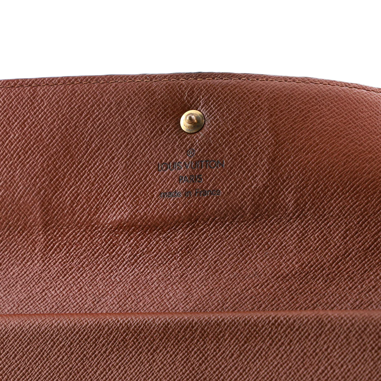 Sarah Wallet Monogram Canvas - Deep Luxury