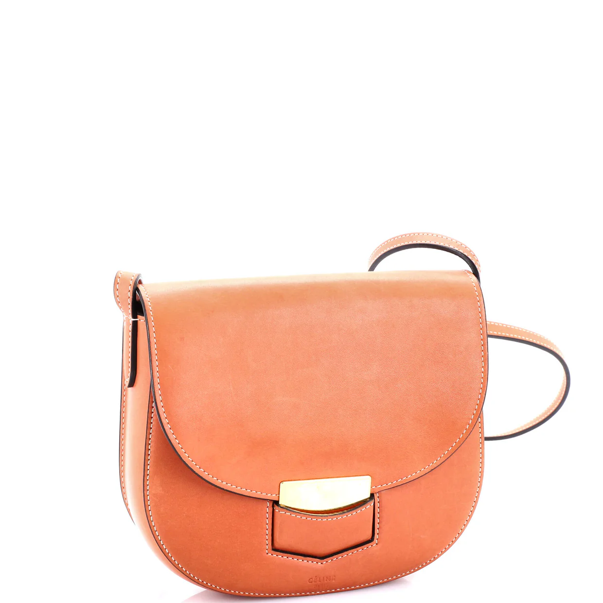 Trotteur Crossbody Bag Calfskin Small - Deep Luxury