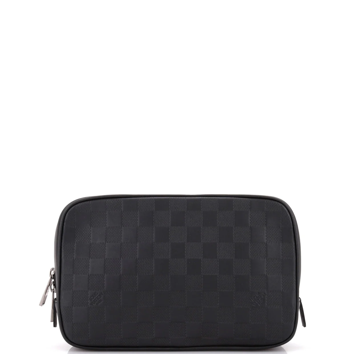 Toiletry Pouch Damier Infini Leather GM - Deep Luxury