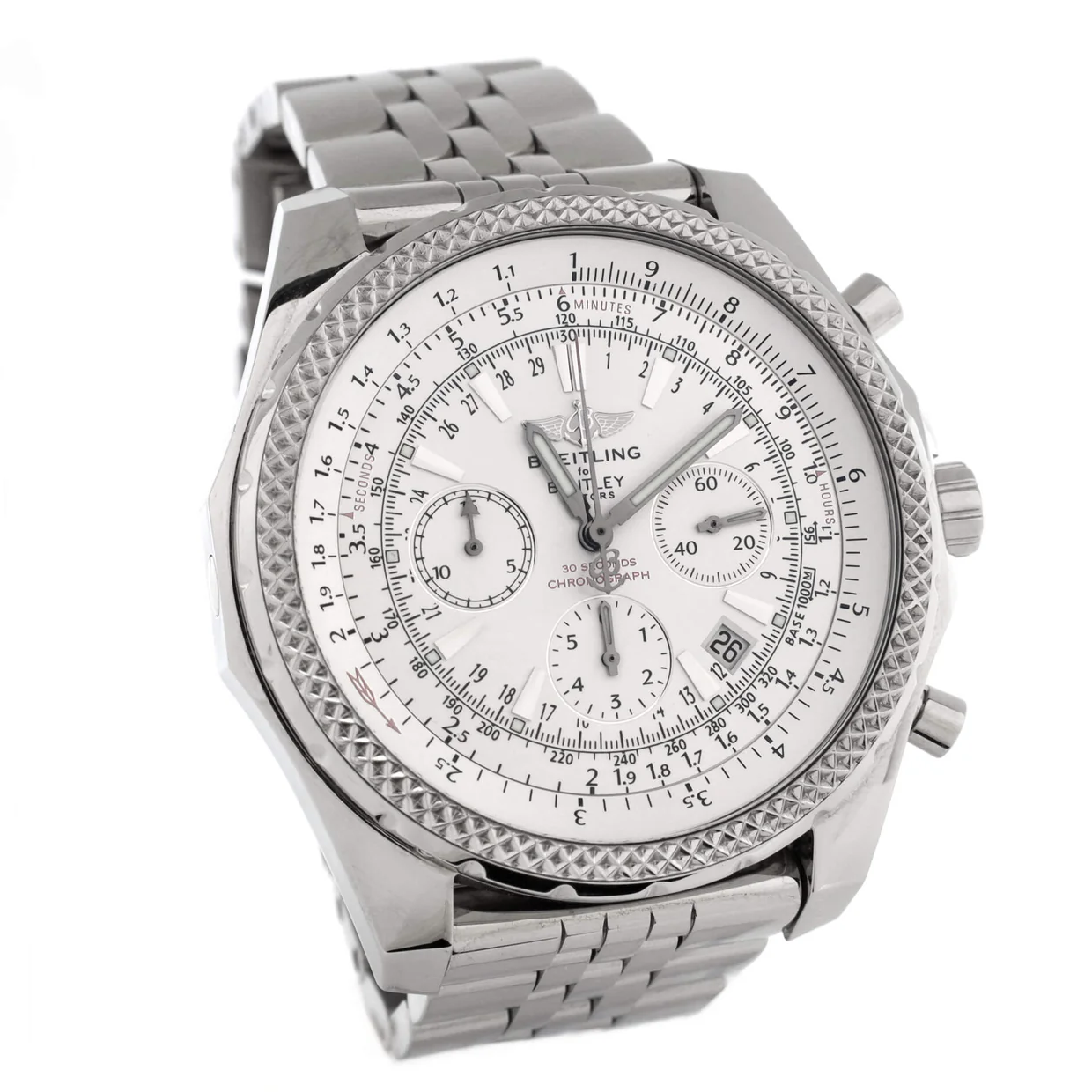 Bentley Motors Chronograph Automatic Watch Stainless Steel 49 - Deep Luxury