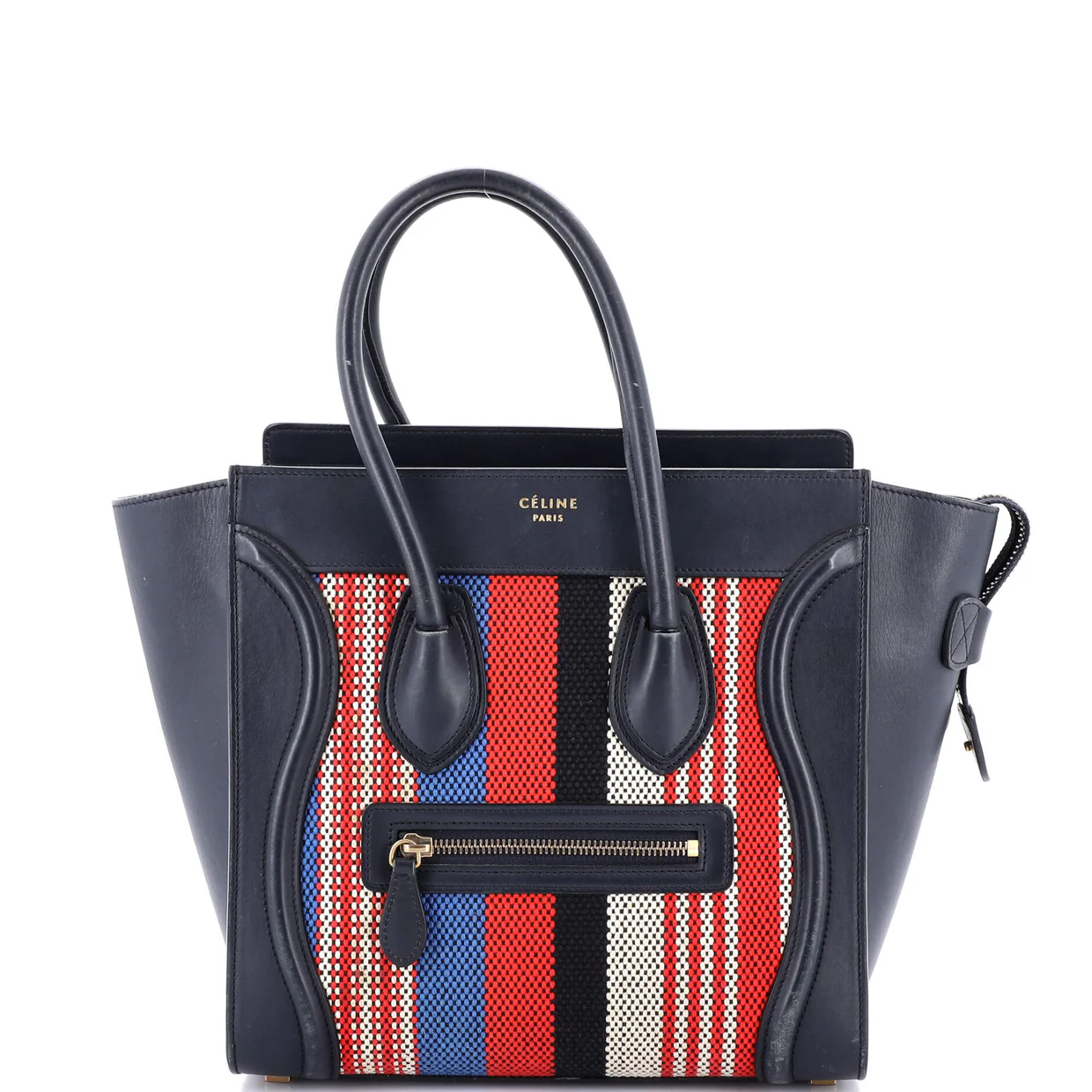 Luggage Bag Canvas and Leather Micro - Deep Luxury