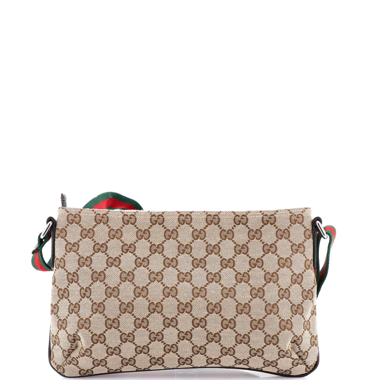 Web Strap Messenger Bag GG Canvas Small - Deep Luxury