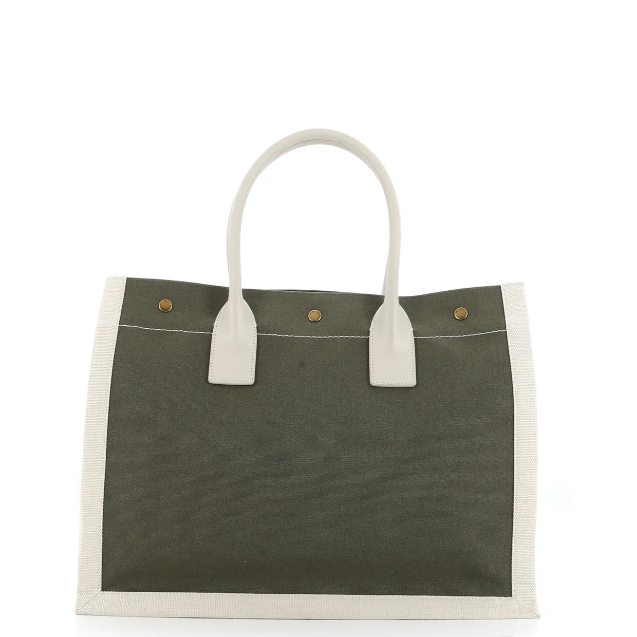 Rive Gauche Shopper Tote Canvas Small - Deep Luxury