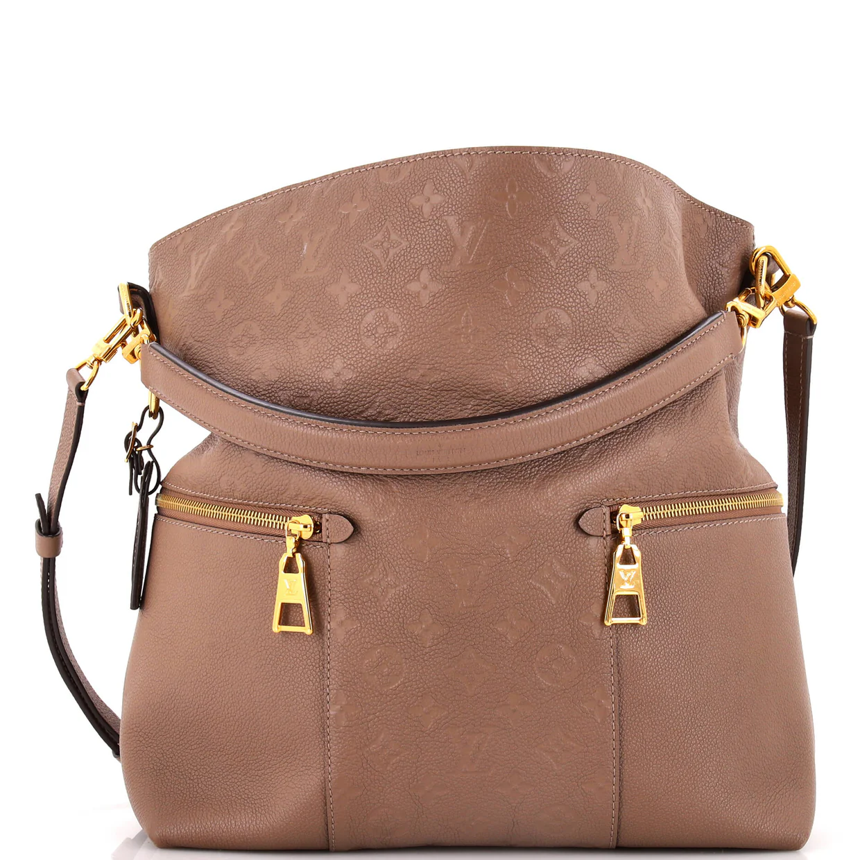 Melie Handbag Monogram Empreinte Leather - Deep Luxury