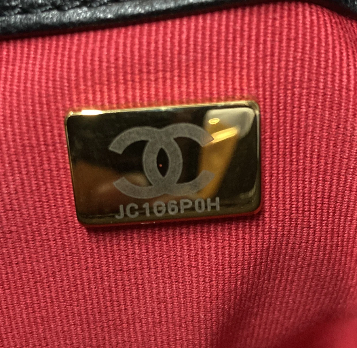 Diamond Lock CC Flap Bag Quilted Velvet with Crystals Mini - Deep Luxury