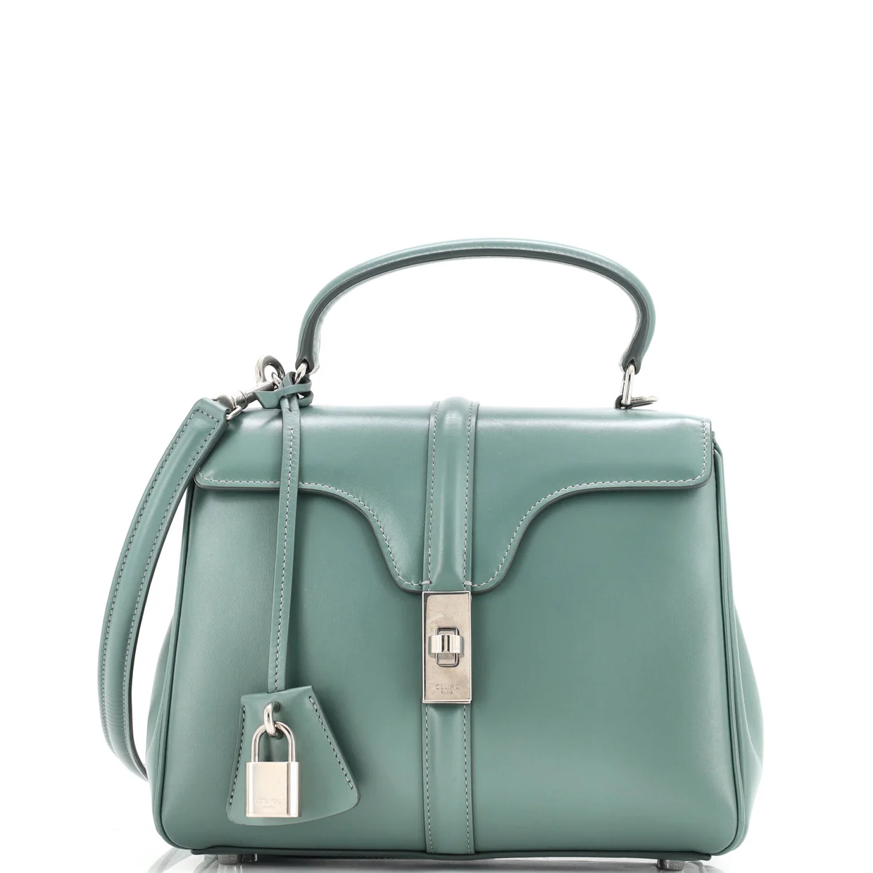 16 Top Handle Bag Smooth Calfskin Small - Deep Luxury