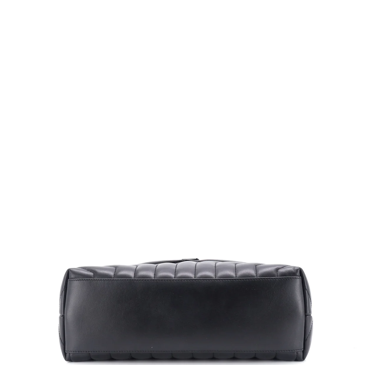 Loulou Shoulder Bag Matelasse Chevron Leather Medium - Deep Luxury