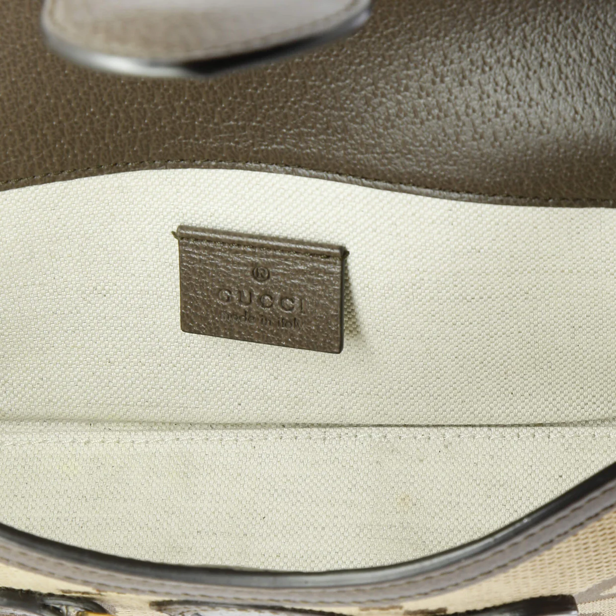 Horsebit 1955 Flap Crossbody Bag Jumbo GG Canvas Mini - Deep Luxury