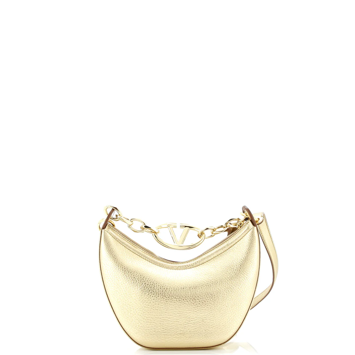 Vlogo Moon Hobo Leather Mini - Deep Luxury