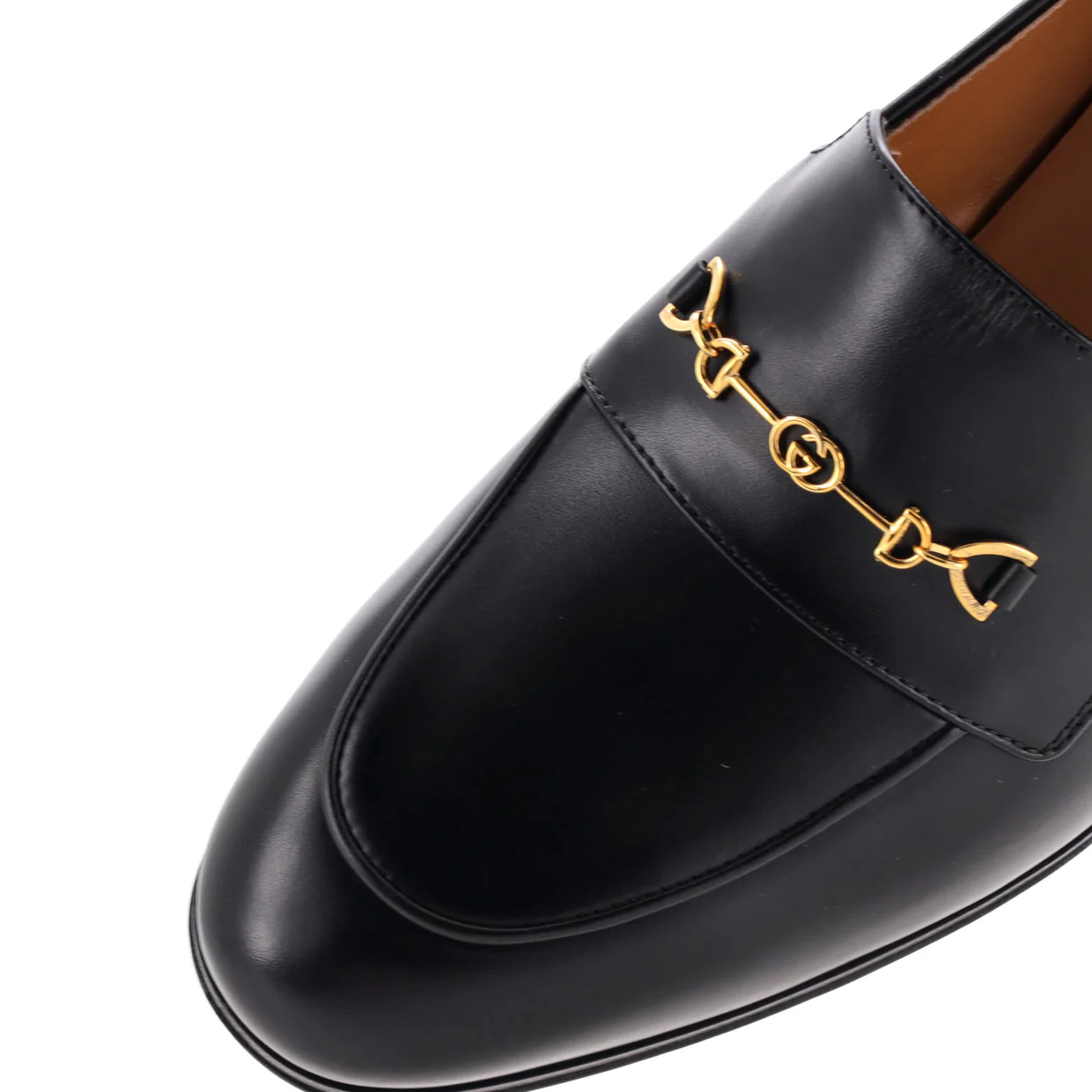 Women's Interlocking G Horsebit Loafers Leather - Deep Luxury