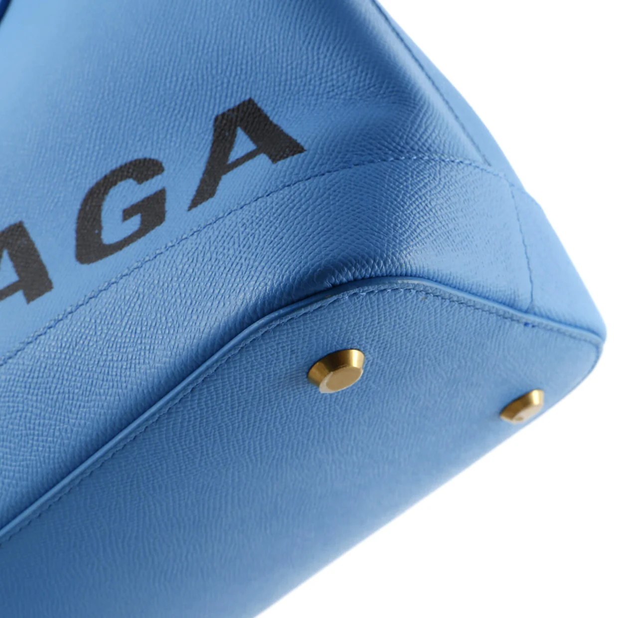 Logo Ville Bag Leather Medium - Deep Luxury