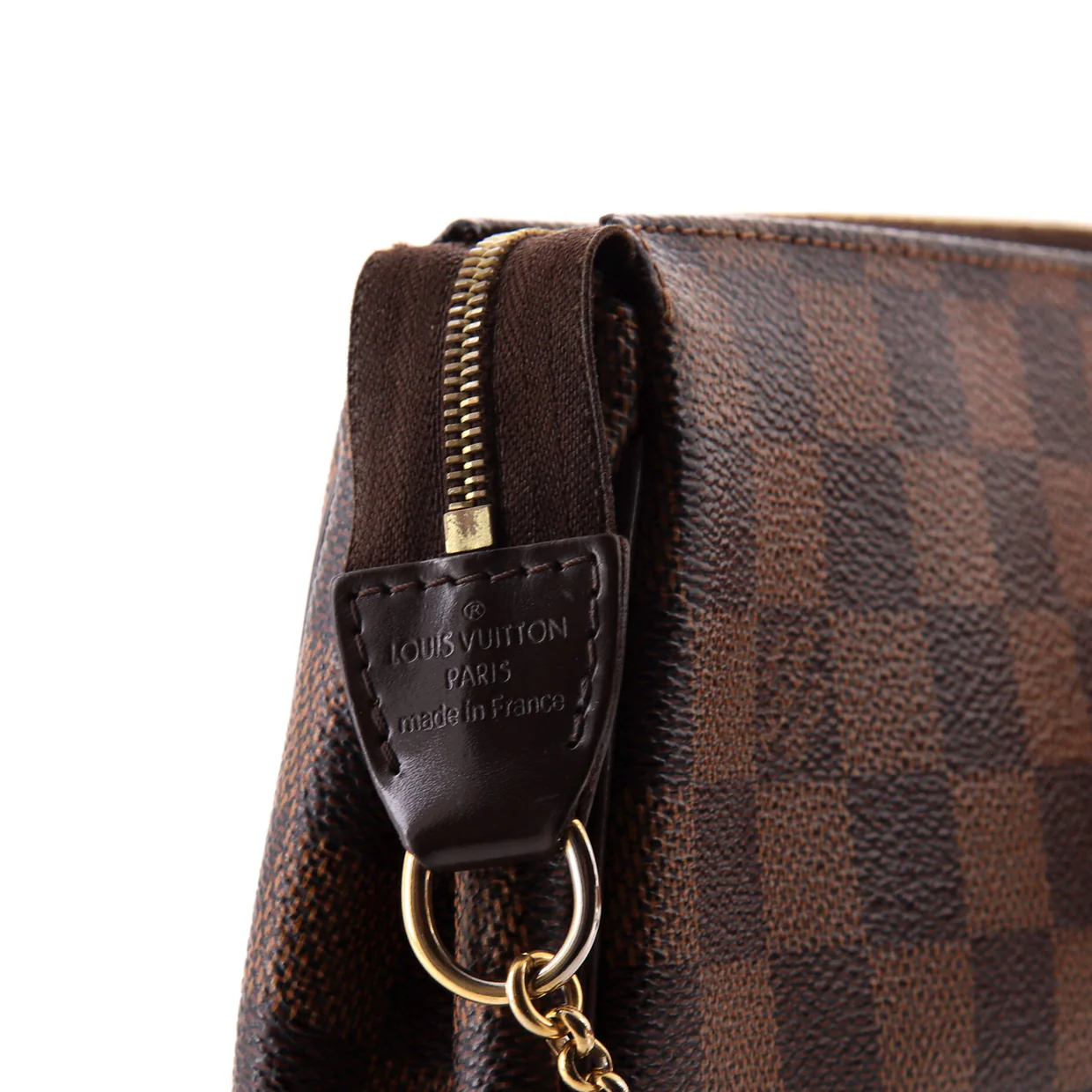 Eva Handbag Damier - Deep Luxury