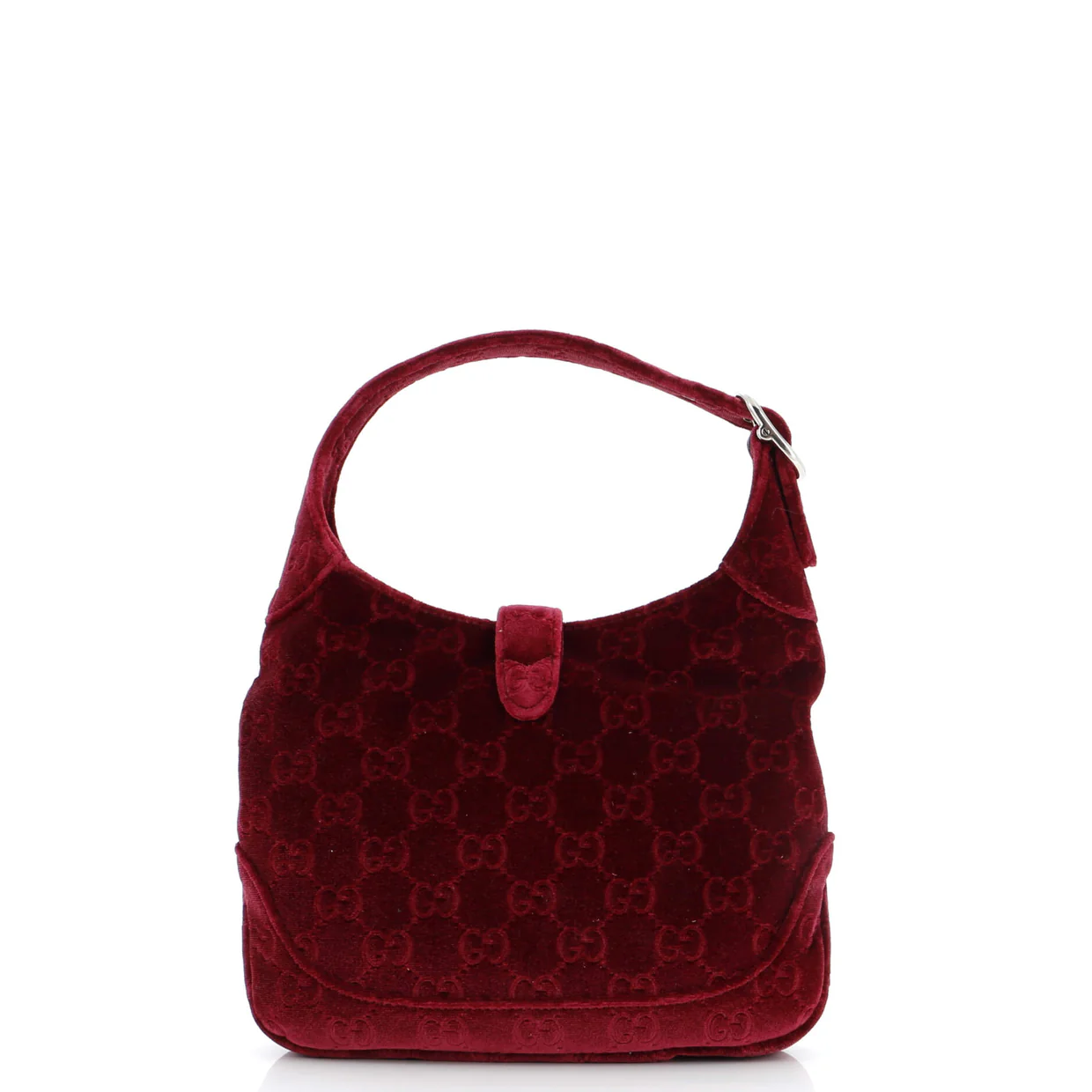 Jackie 1961 Hobo GG Velvet Small - Deep Luxury