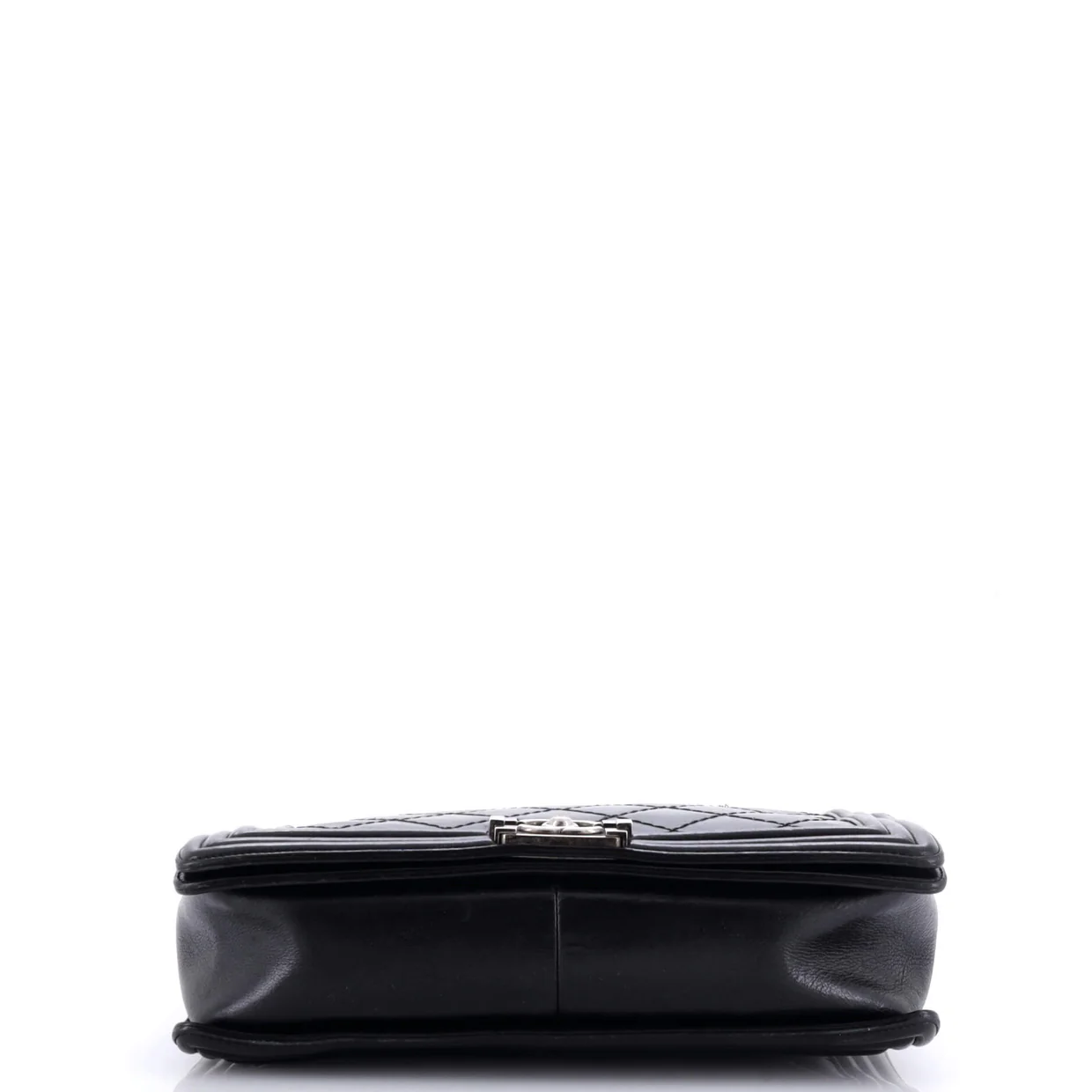 Boy Flap Bag Quilted Calfskin Large - Deep Luxury