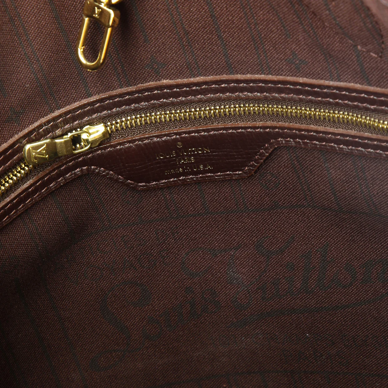 Neverfull Tote Monogram Idylle MM - Deep Luxury