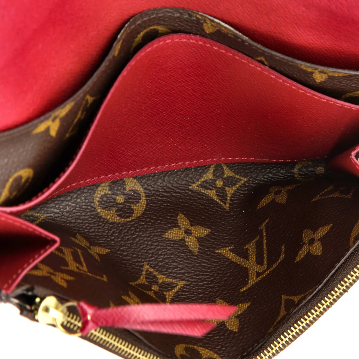 Emilie Wallet Monogram Canvas - Deep Luxury