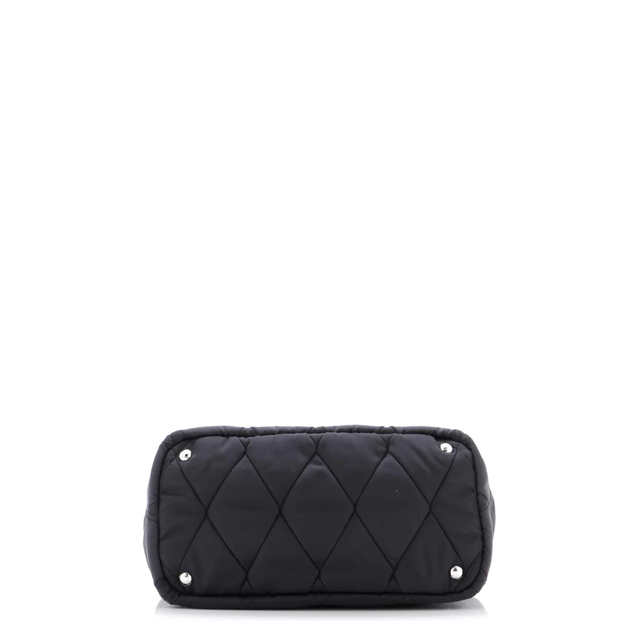 Convertible Zip Tote Quilted Tessuto Small - Deep Luxury