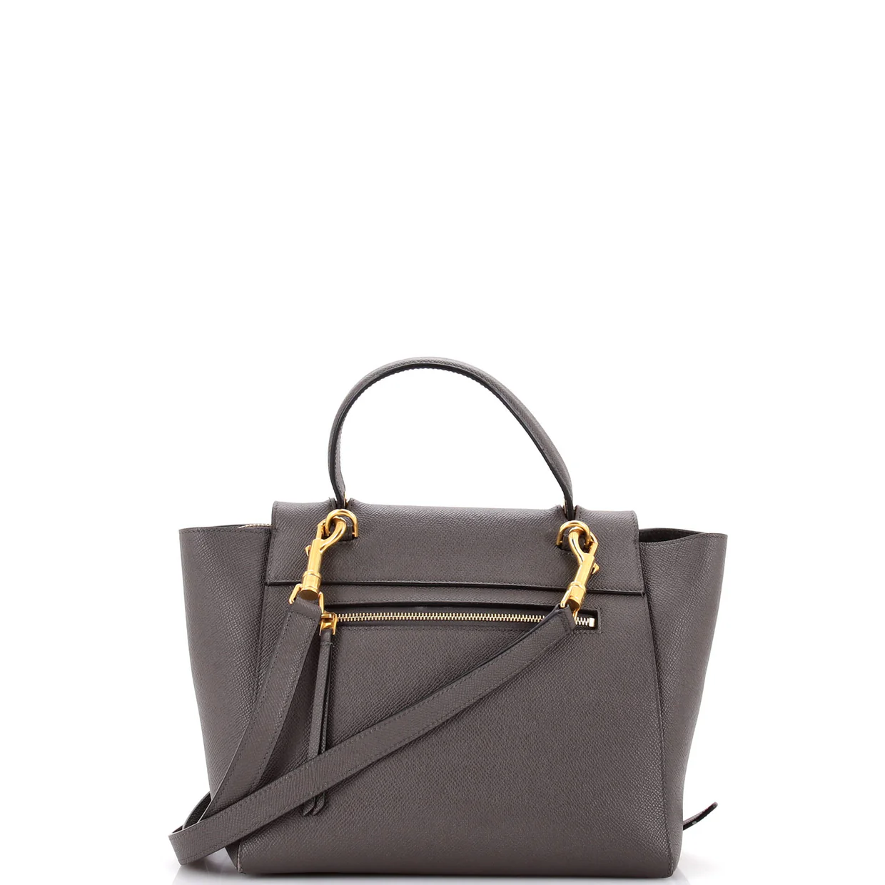 Belt Bag Textured Leather Micro - Deep Luxury