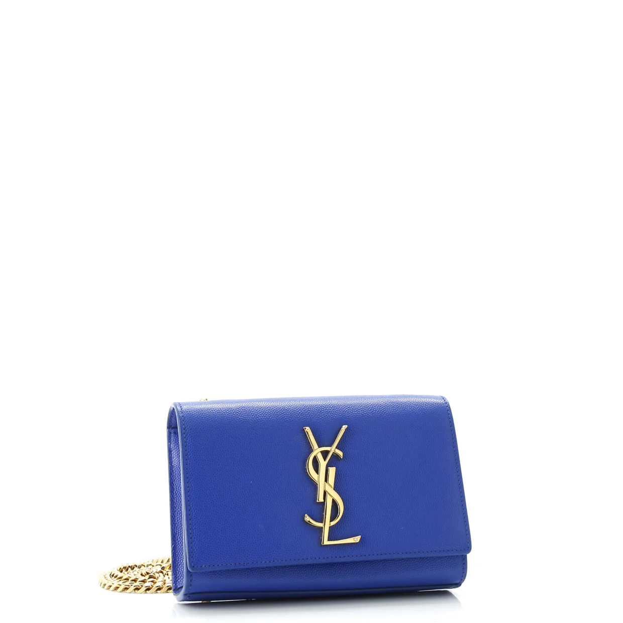 Classic Monogram Crossbody Bag Grainy Leather Small - Deep Luxury