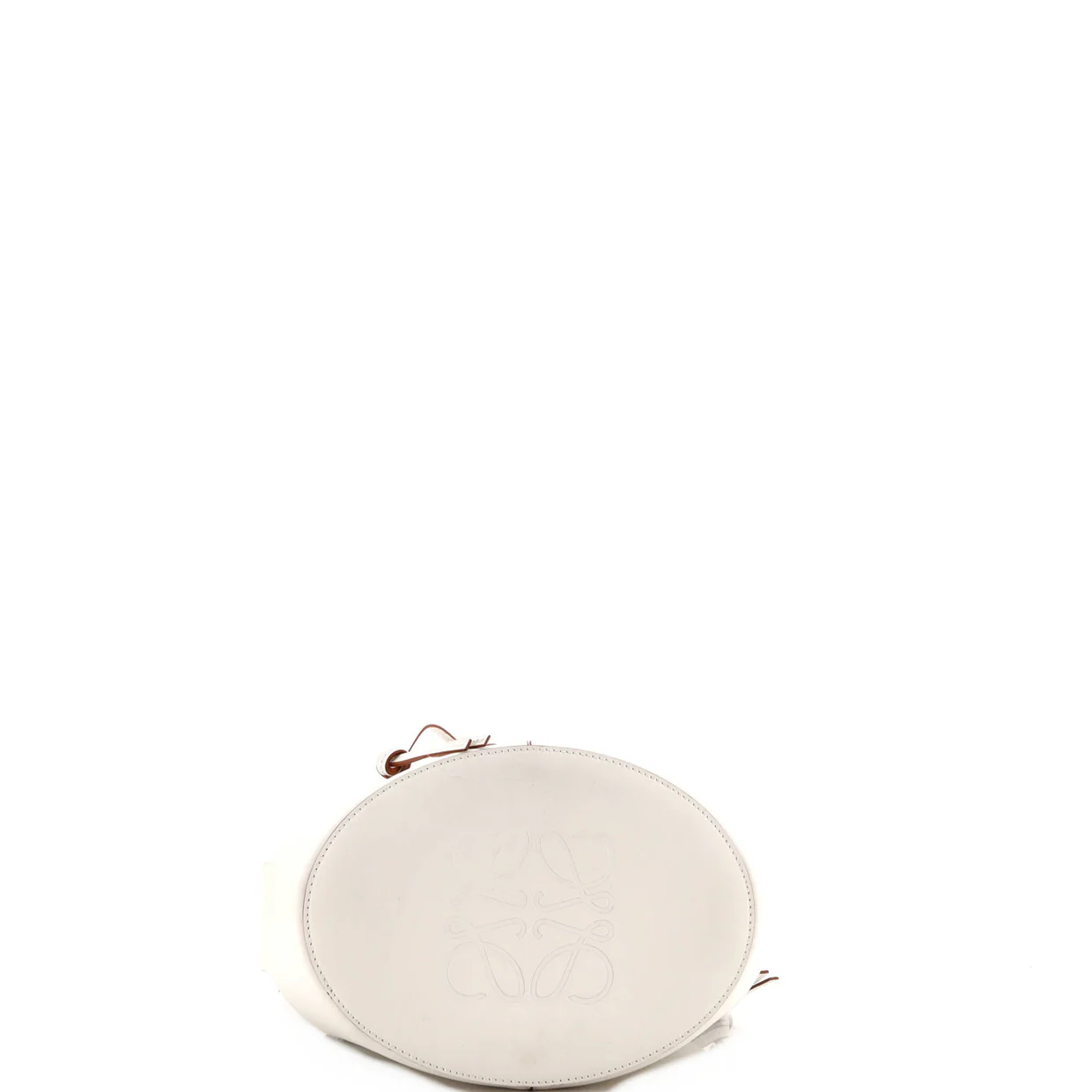 Balloon Bucket Bag Leather Medium - Deep Luxury