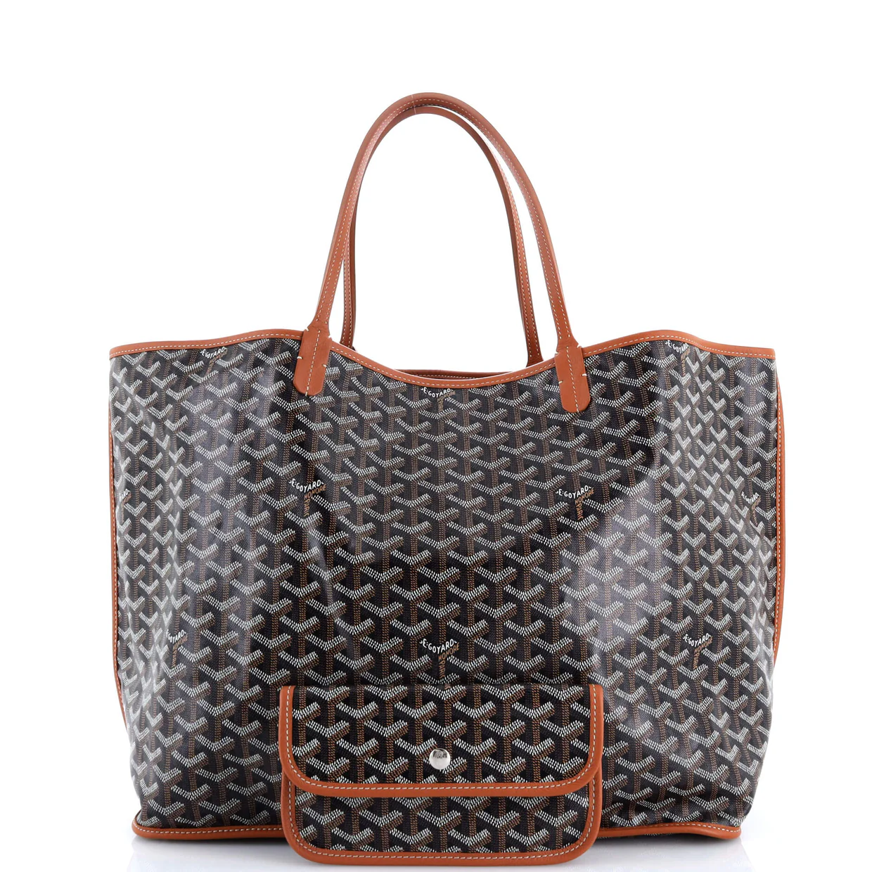 Anjou Reversible Tote Coated Canvas GM - Deep Luxury