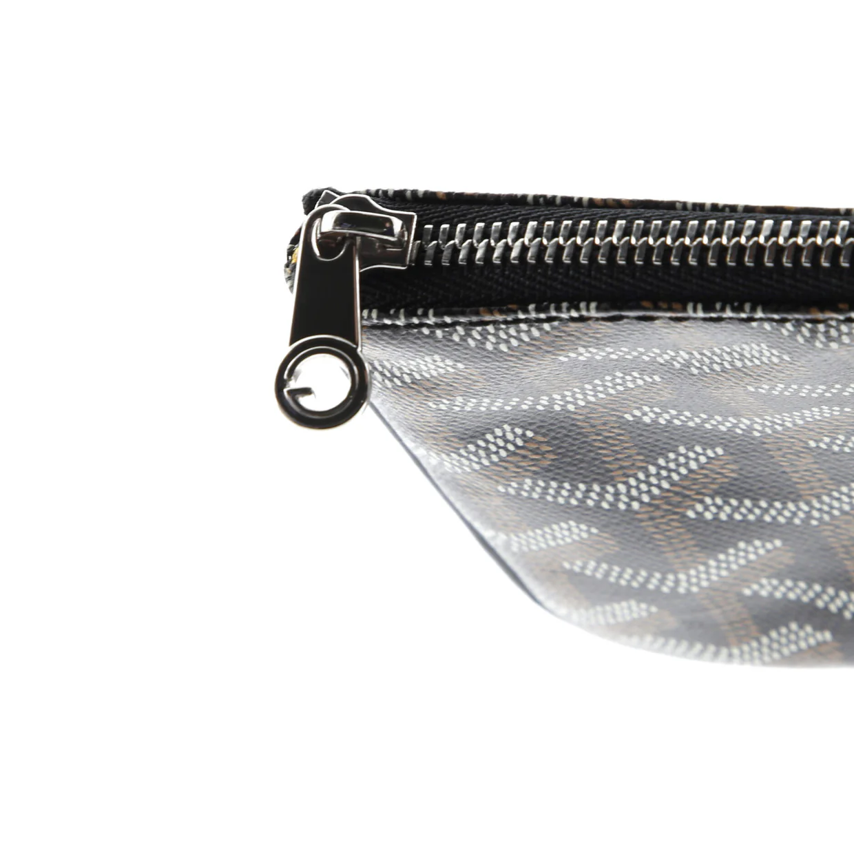 Senat Zip Pouch Coated Canvas Mini - Deep Luxury