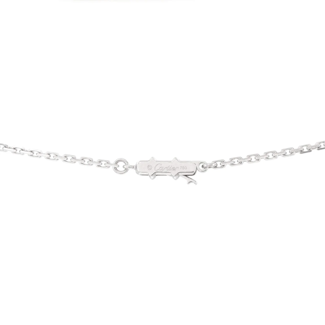Love Station Necklace 18K White Gold - Deep Luxury