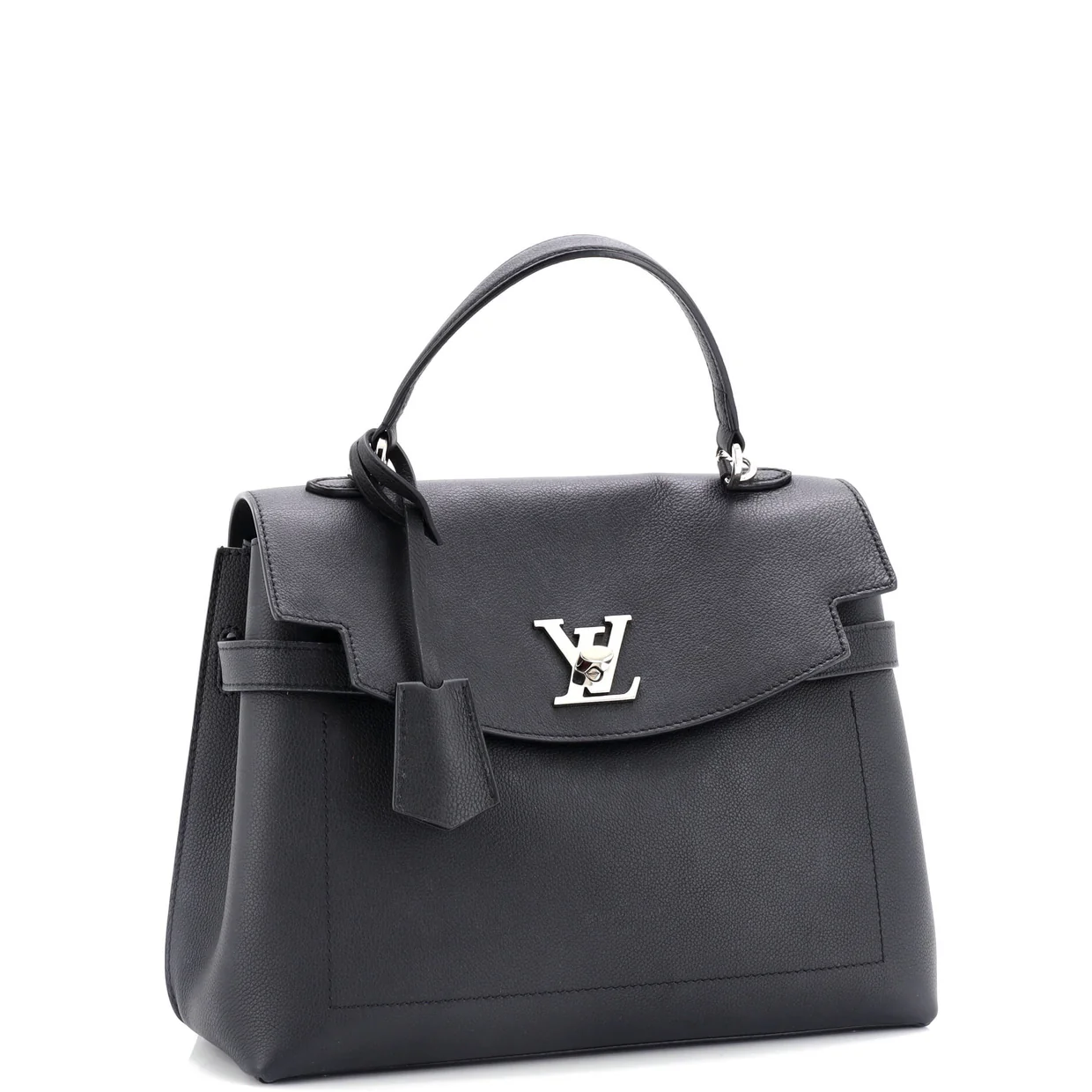 Lockme Ever Handbag Leather MM - Deep Luxury