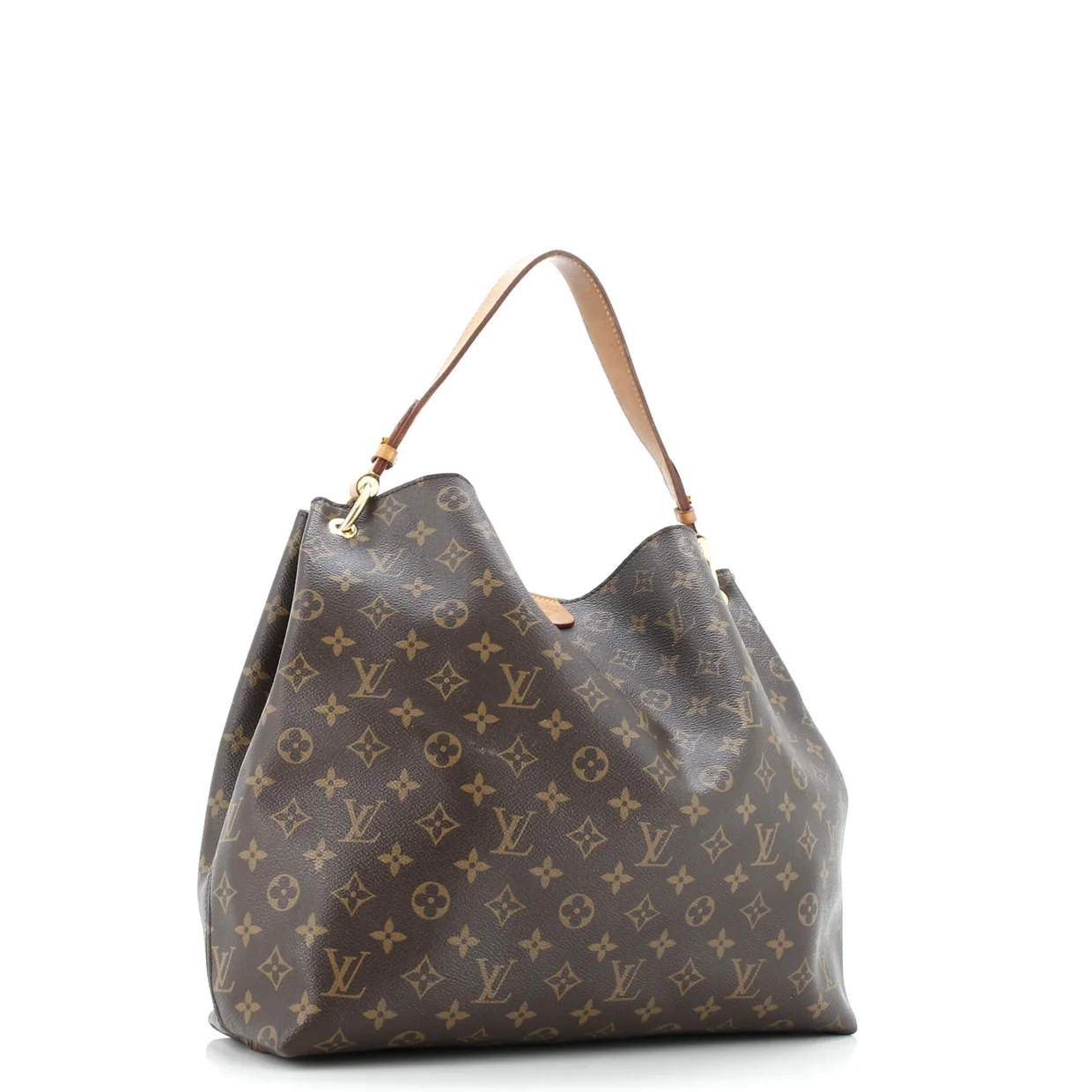 Graceful Handbag Monogram Canvas MM - Deep Luxury
