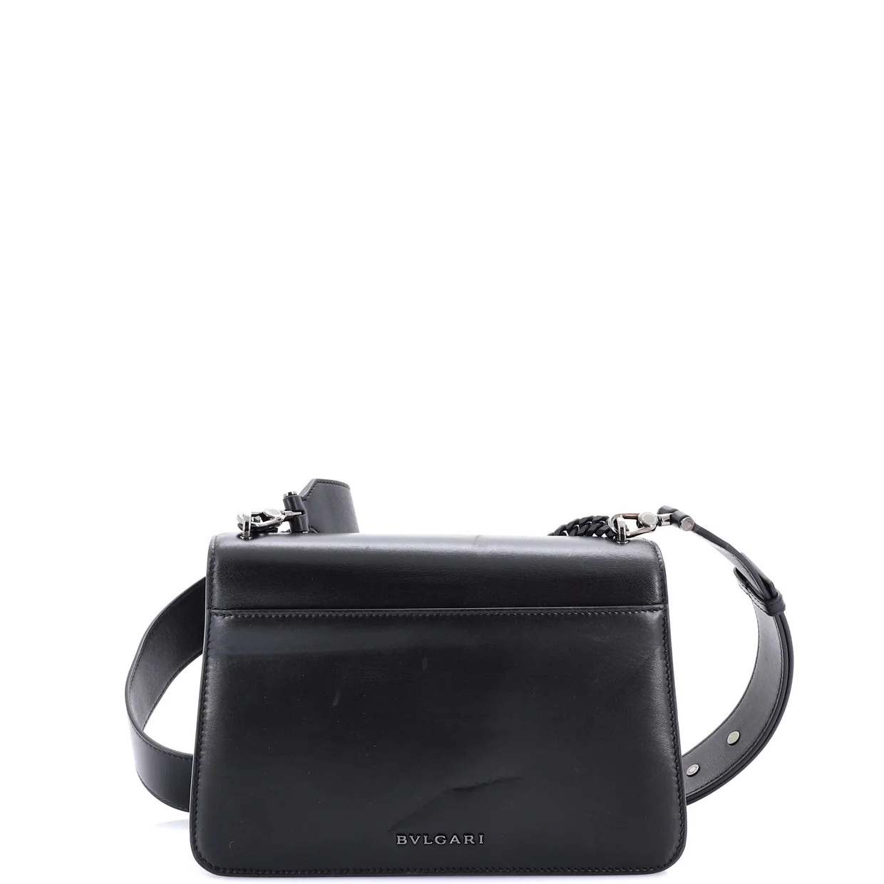 Serpenti Forever Maxi Chain Crossbody Bag Leather Medium - Deep Luxury