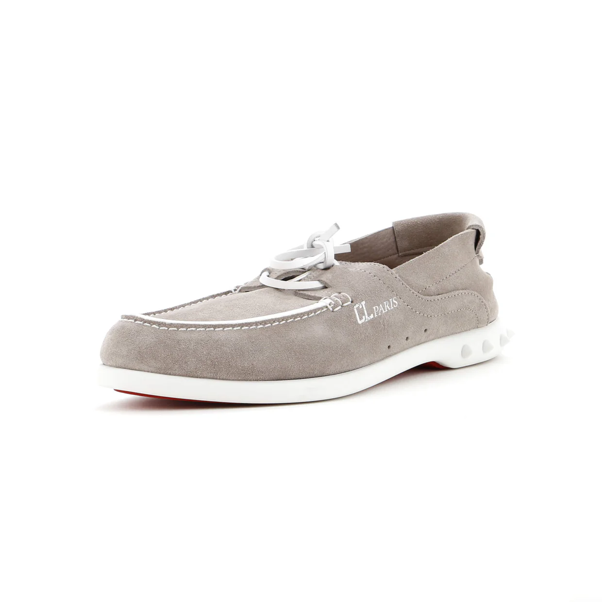 Men's Geromoc Lace Up Shoes Spiked Suede - Deep Luxury
