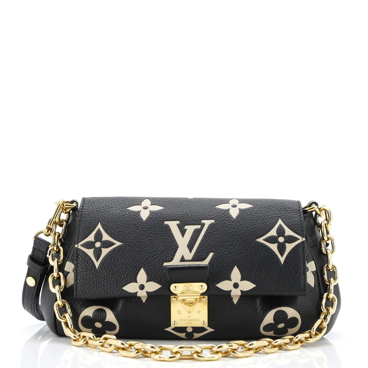 Favorite NM Handbag Bicolor Monogram Empreinte Giant - Deep Luxury