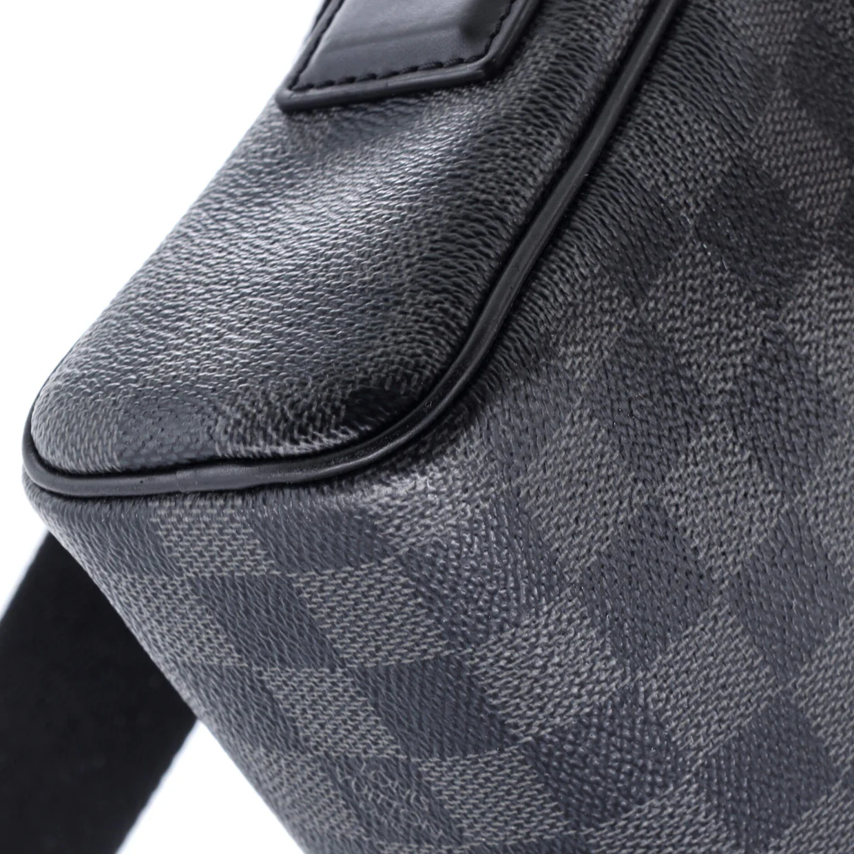 Dayton Reporter Bag Damier Graphite PM - Deep Luxury