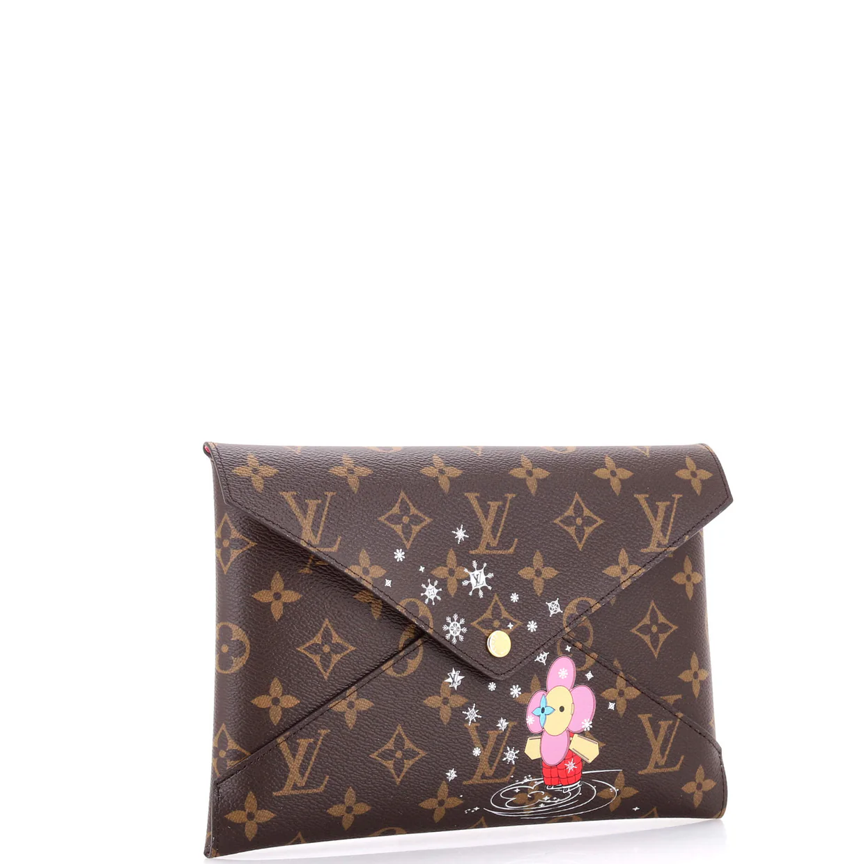 Kirigami Pochette Set Limited Edition Vivienne Xmas Monogram Canvas - Deep Luxury
