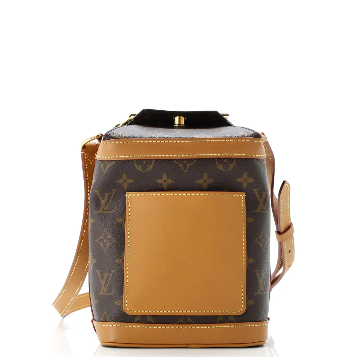 Legacy Milk Box Bag Monogram Canvas - Deep Luxury