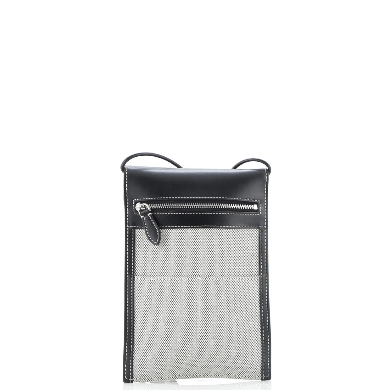 Phone Case Crossbody Canvas with Leather - Deep Luxury