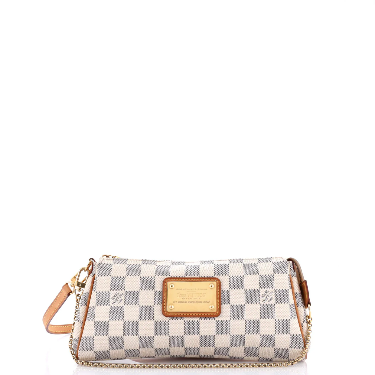 Eva Handbag Damier - Deep Luxury