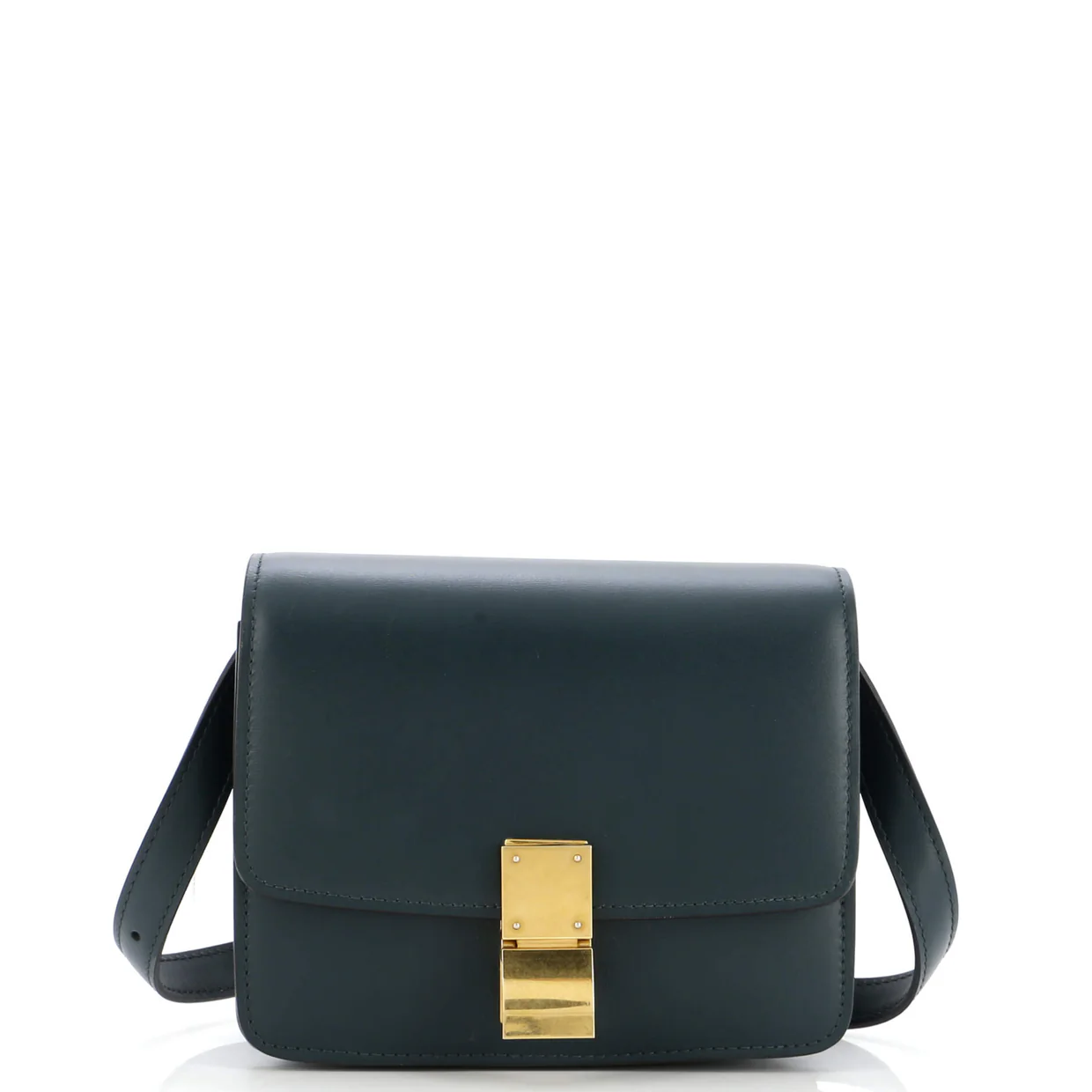 Classic Box Bag Smooth Leather Small - Deep Luxury