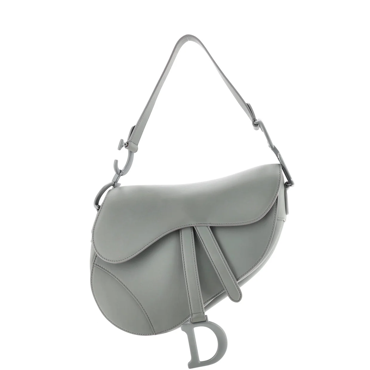 Ultra Matte Saddle Handbag Leather Medium - Deep Luxury