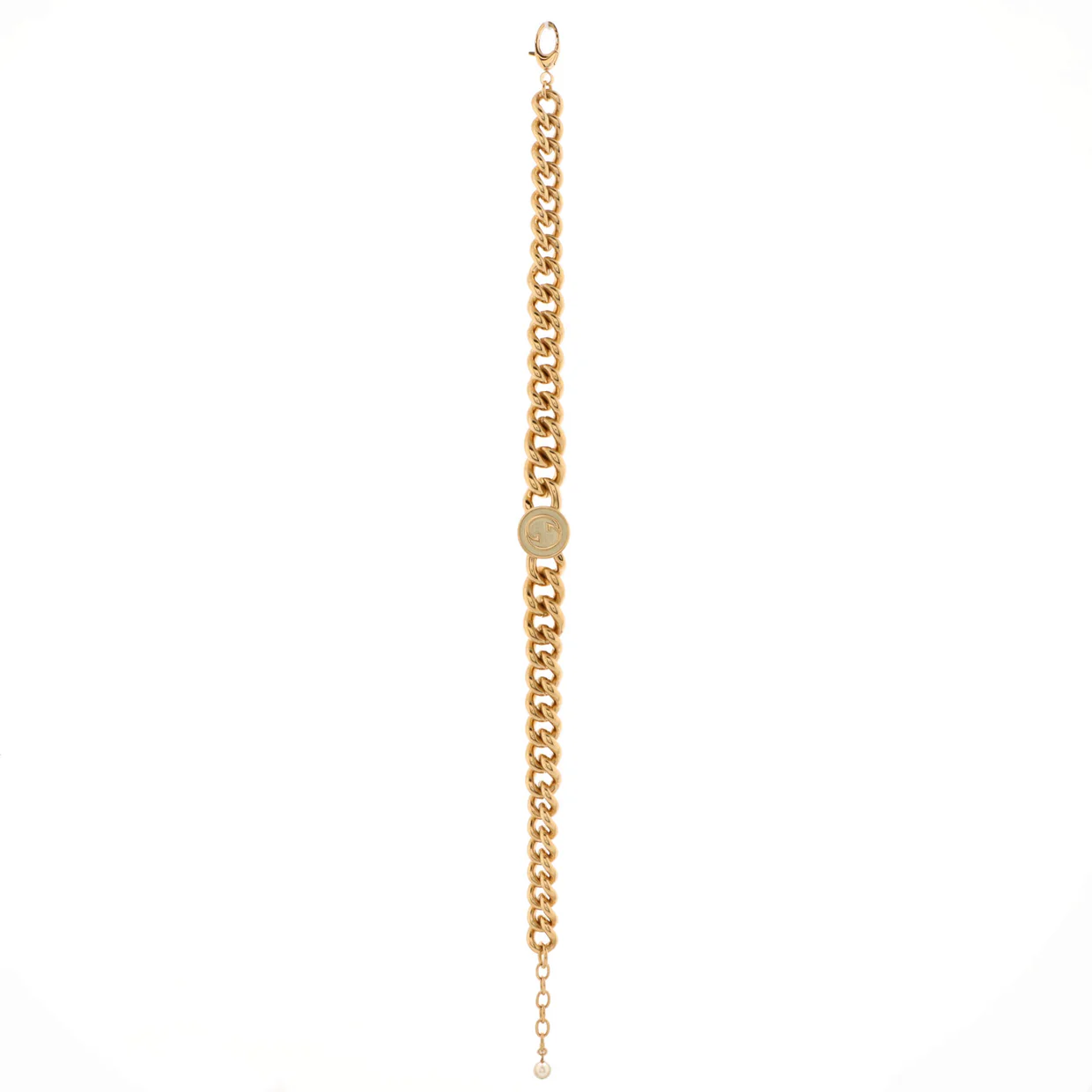 Gucci Blondie Chain Choker Necklace Metal with Enamel - Deep Luxury