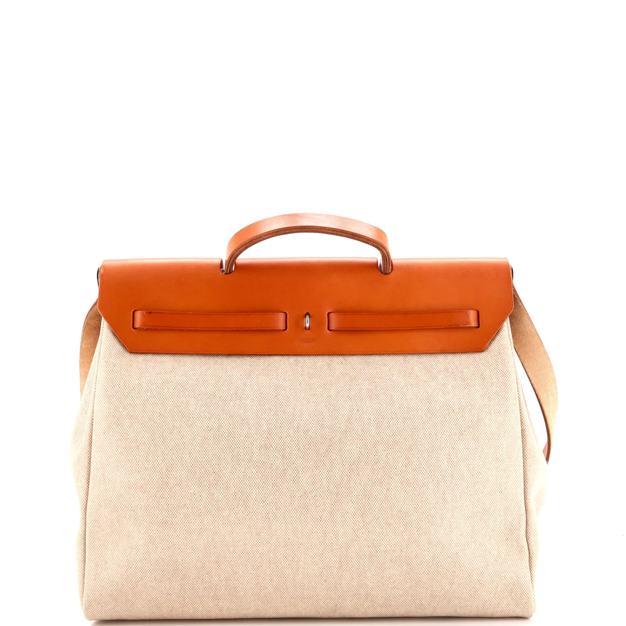 Herbag Toile and Leather MM - Deep Luxury