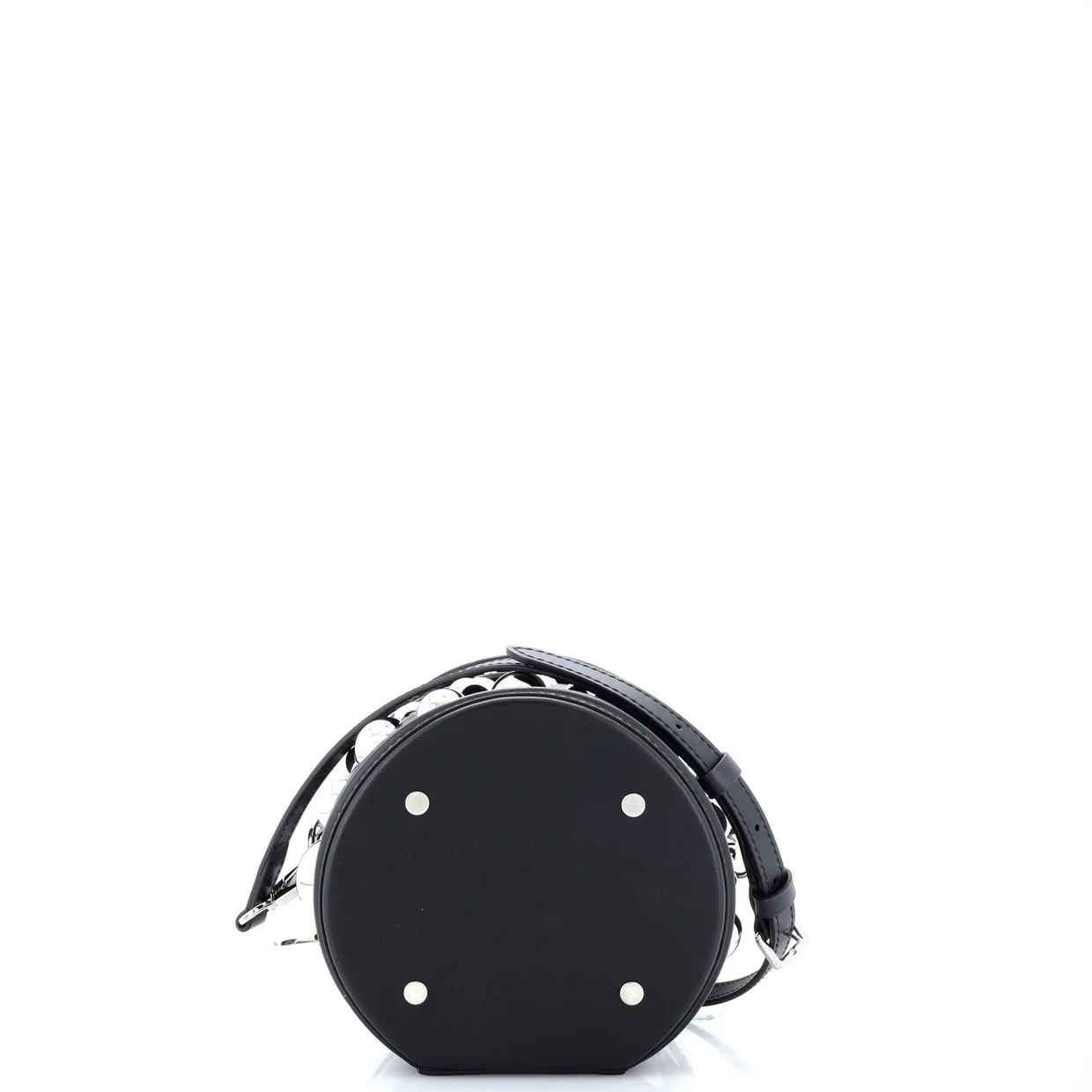 Cannes Handbag Yayoi Kusama Embellished Leather - Deep Luxury