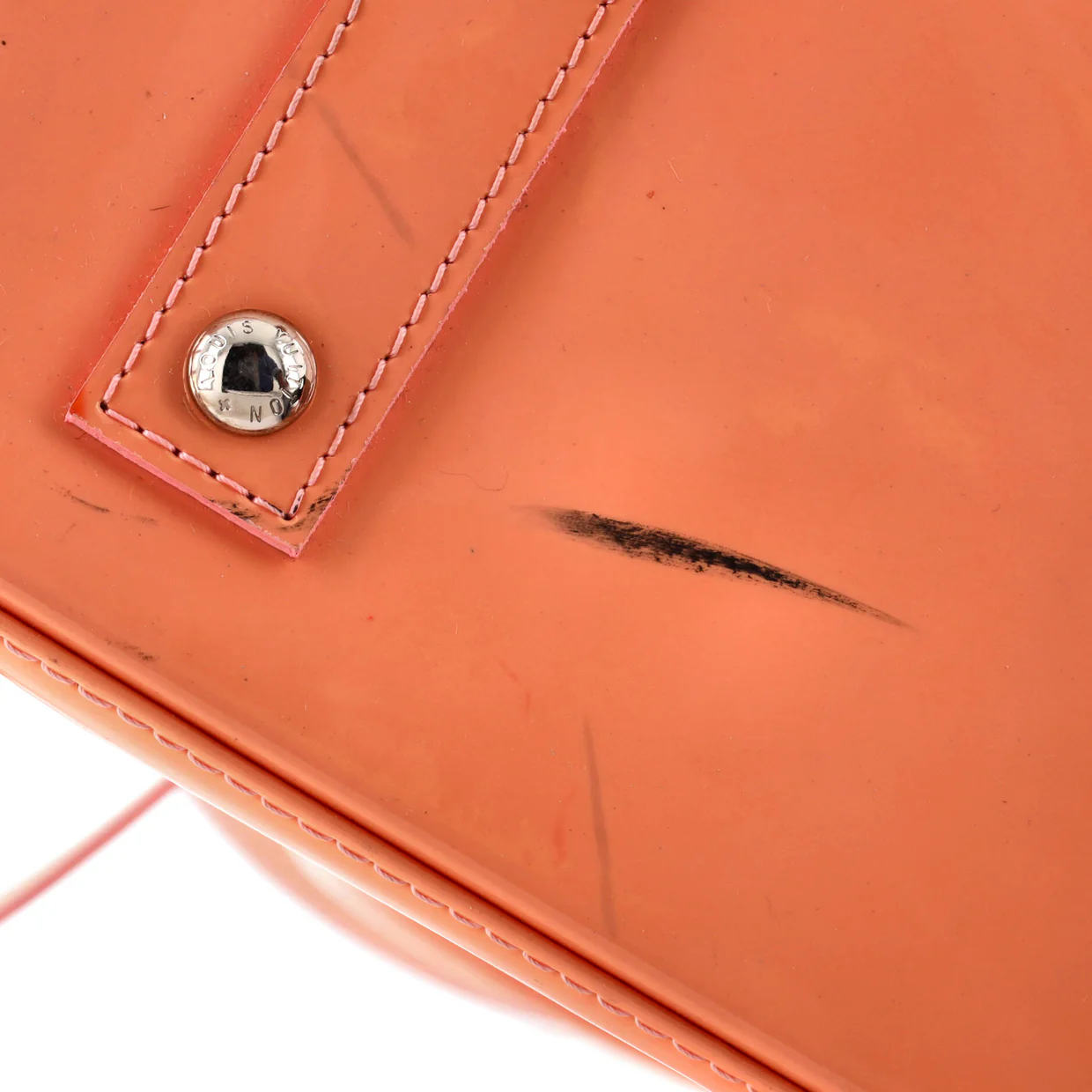 Alma Handbag Limited Edition Jungle Dots Monogram Vernis BB - Deep Luxury